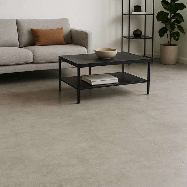 Nowoczesne posadzki betonowe we wnętrzu mieszkalnym – trwałe i estetyczne rozwiązanie podłogowe